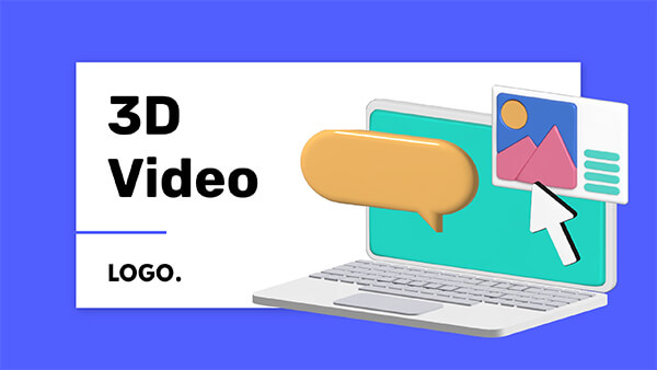 free powerpoint video presentation templates Interactive 3d video template