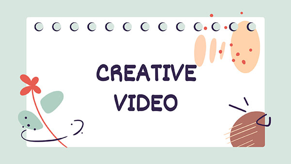 Interactive Creative video template