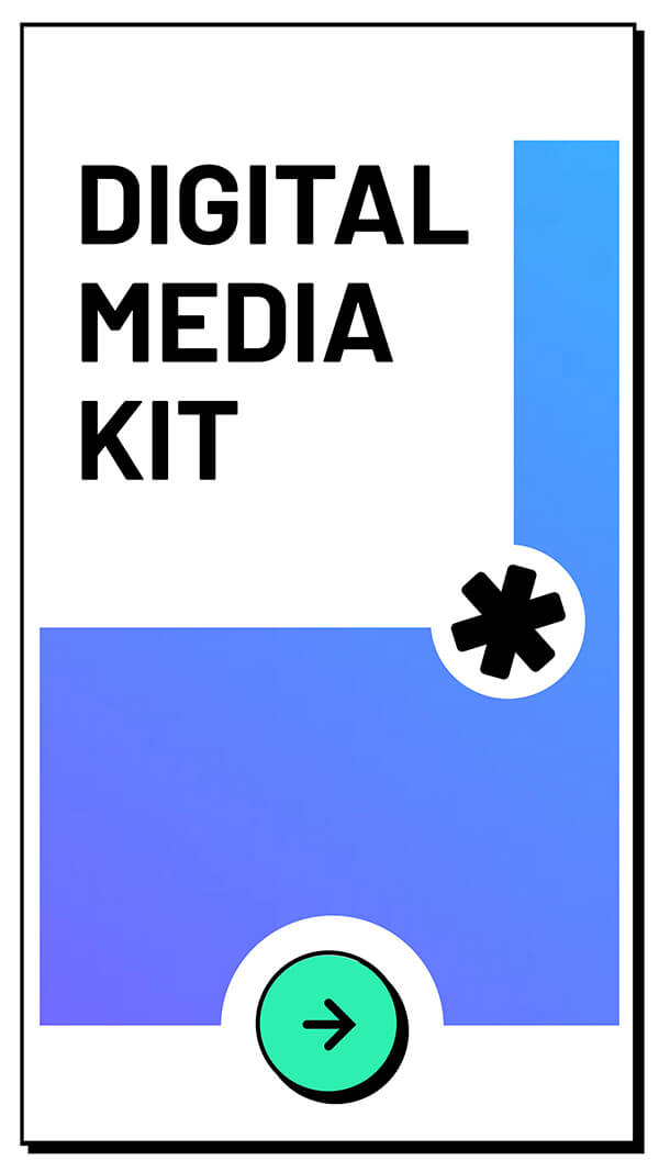 free powerpoint video presentation templates Interactive Digital media kit mobile template