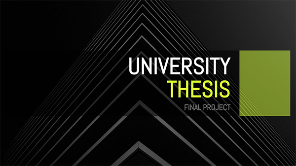 proposal defense presentation template Interactive Dynamic university thesis template