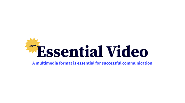 Interactive Essential video template