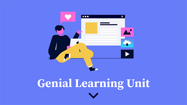 Interactive Genial learning unit template