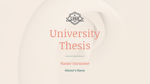 proposal defense presentation template Interactive Harmony university thesis template