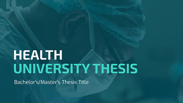 proposal defense presentation template Interactive Health university thesis template