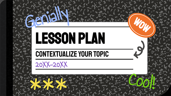 Interactive Lesson plan template