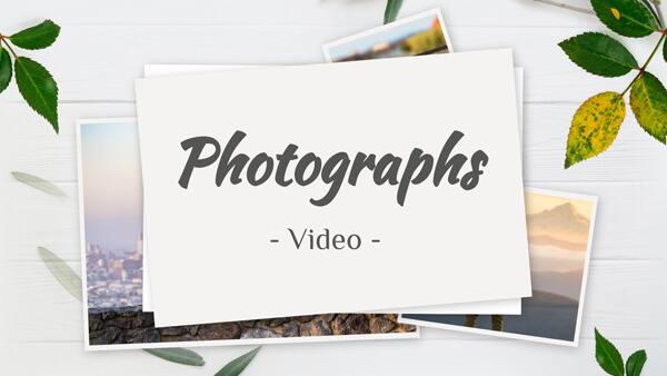 Interactive Photographs video template