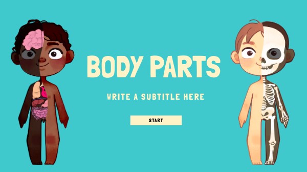 interactive video presentation tools Body Parts