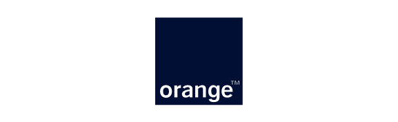 Logo de la empresa Orange, que utiliza Genially