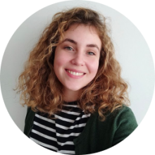 Profilbild von Maria Rodriguez, CD Manager Education, in den Testimonials des Genially-Teams